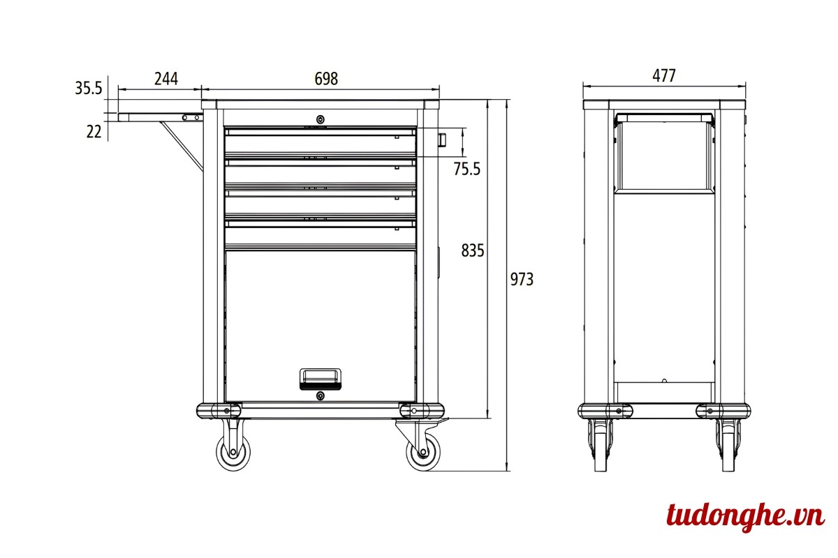 Chọn kích thước tủ phù hợp